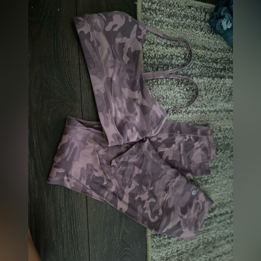 PINK CAMO LULU SET
